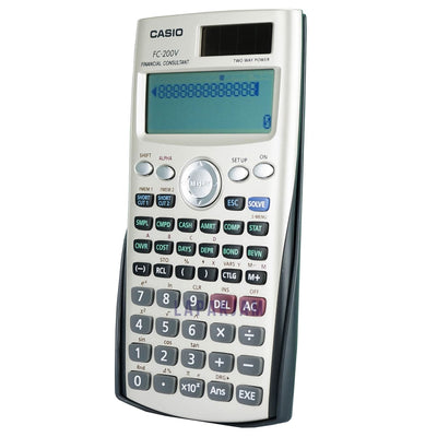 Kalkulator Basic Polos Casio Abu Abu KLCAFC-200VGRE