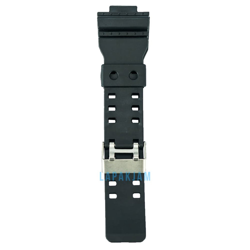 Tali Jam Tangan Karet Polos Fashion Tidak ada Merk Hitam TA12KAR6716IT