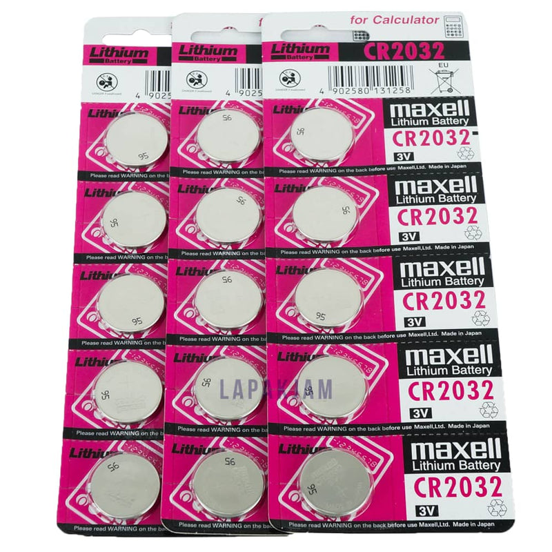 Baterai Jam Tangan Polos Maxell Silver BAMACR2032HIJ