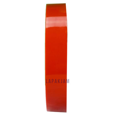 Jam Dinding Analog Polos Minimalis Miracle Merah JDMIRAM26BP02MER