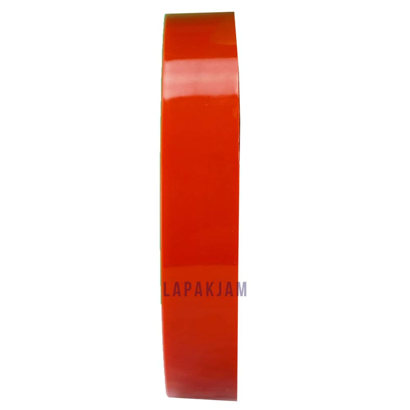 Jam Dinding Analog Polos Minimalis Miracle Merah JDMIRAM26BP02MER