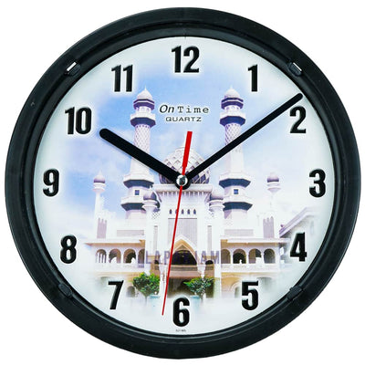 Jam Dinding Meja Nuansa Islami Ontime Mesjid M5 JDON1917-M5