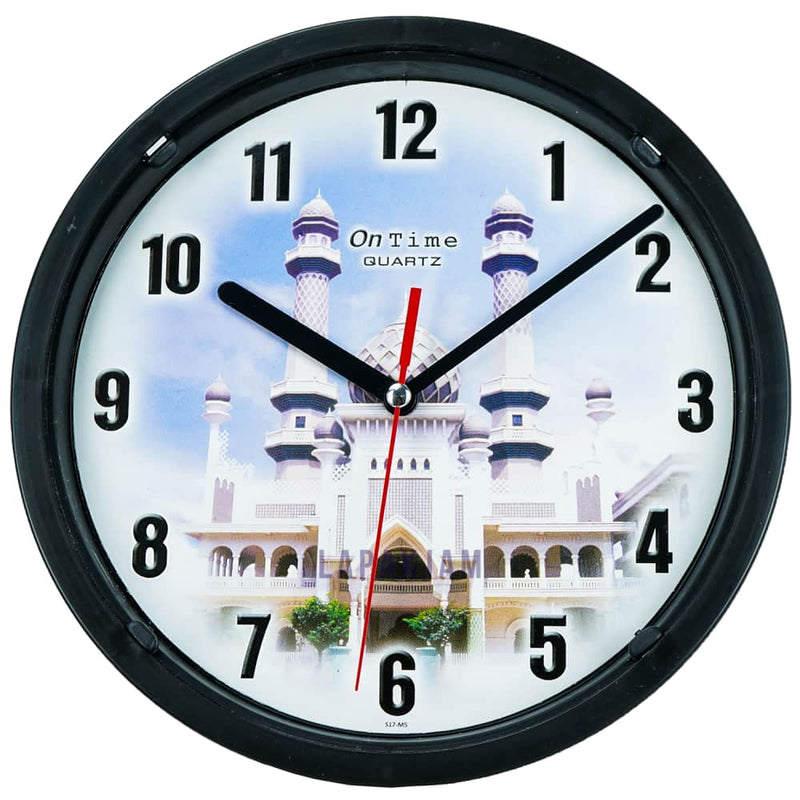 Jam Dinding Meja Nuansa Islami Ontime Mesjid M5 JDON1917-M5