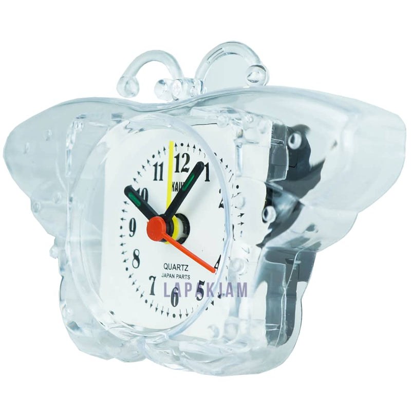 Jam Weker Analog Polos Minimalis Esa Trannsfarans WEKA847TRA