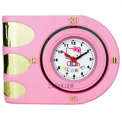 Jam Weker Analog Karakter Anak Esa Pink WE25ESA0HPI