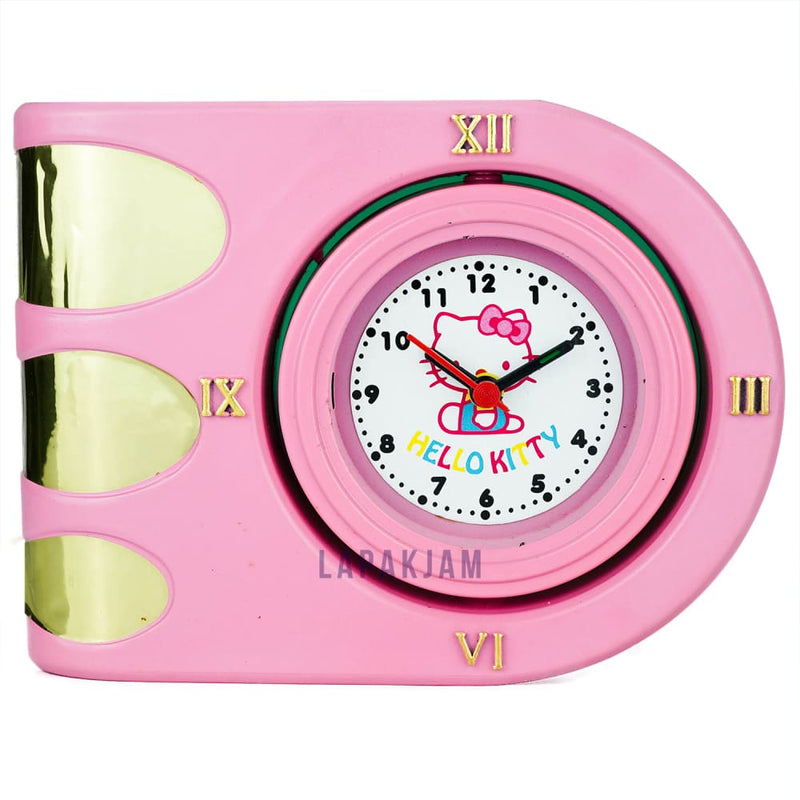 Jam Weker Analog Karakter Anak Esa Pink WE25ESA0HPI