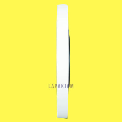 Jam Dinding Analog Polos Minimalis Estiloren Putih JD10T253DWHI