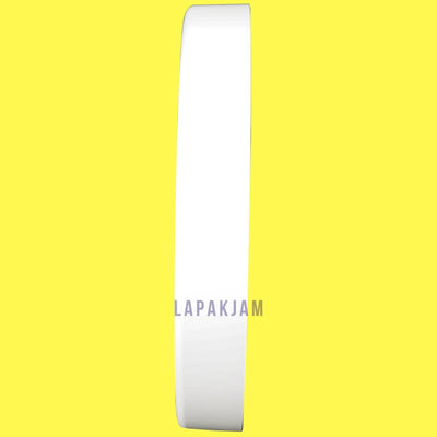 Jam Dinding Analog Polos Minimalis Edison Putih JDEDEDW315TPUT
