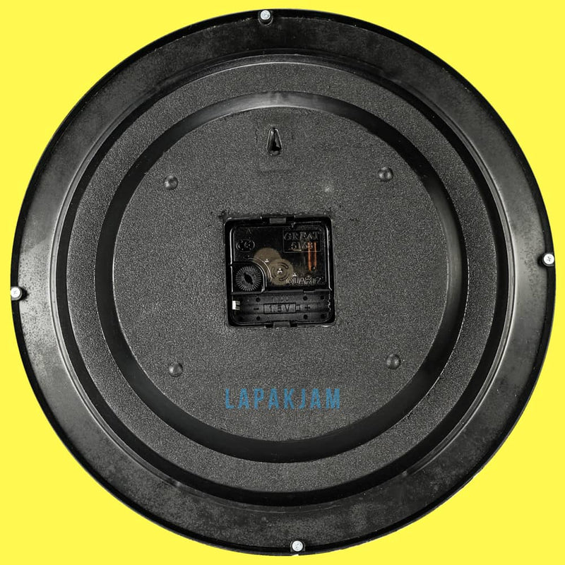 Jam Dinding Analog Custom Great Putih JDGR898999PUT