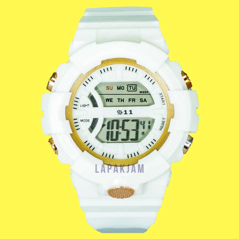 Jam Tangan Digital Sporty 511-B5 Putih JA511-B5DPUT