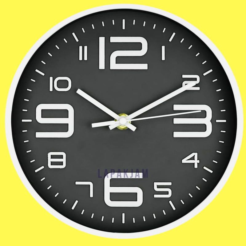 Jam Dinding Alari GD-9854ZA3 Grey