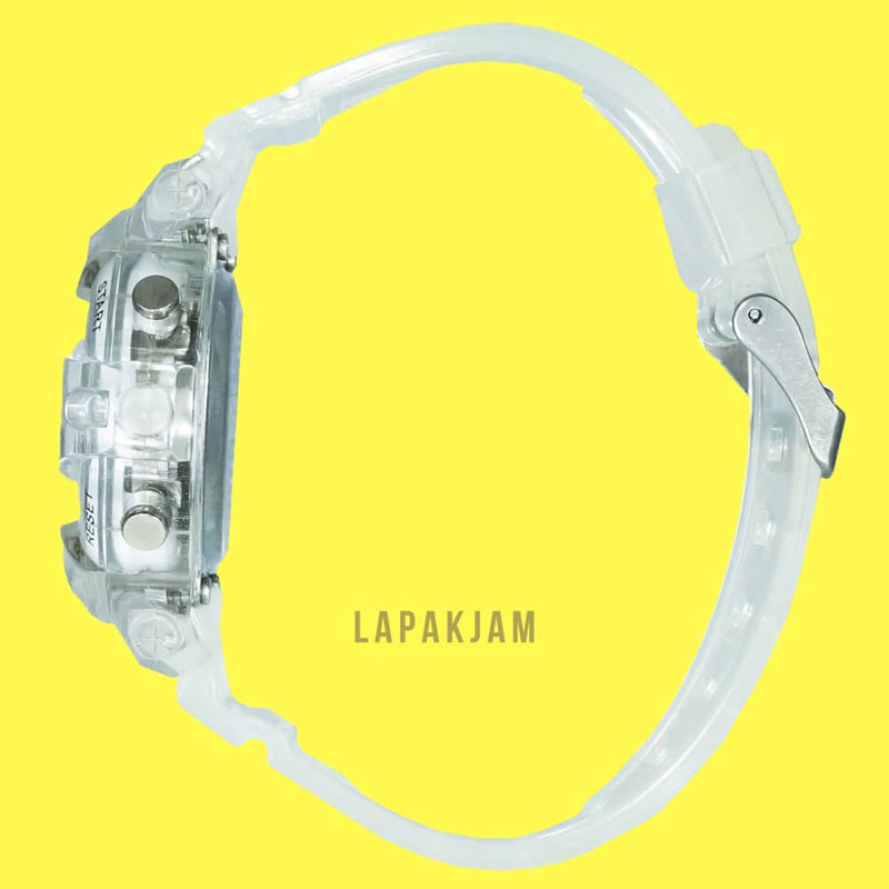 Jam Tangan Digital Sporty 511B2 Putih Transfaran JA511B2DTPUT