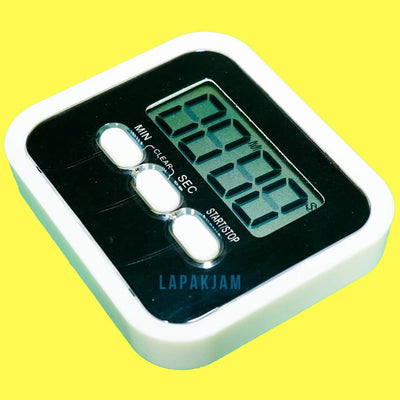 Timer Digital Magnet JS-115 Putih Hitam