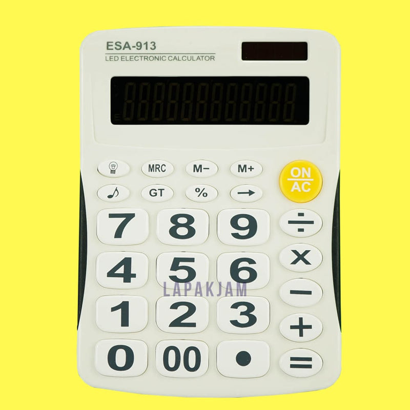 Kalkulator Basic Polos Esa Putih KL45ESA3PT