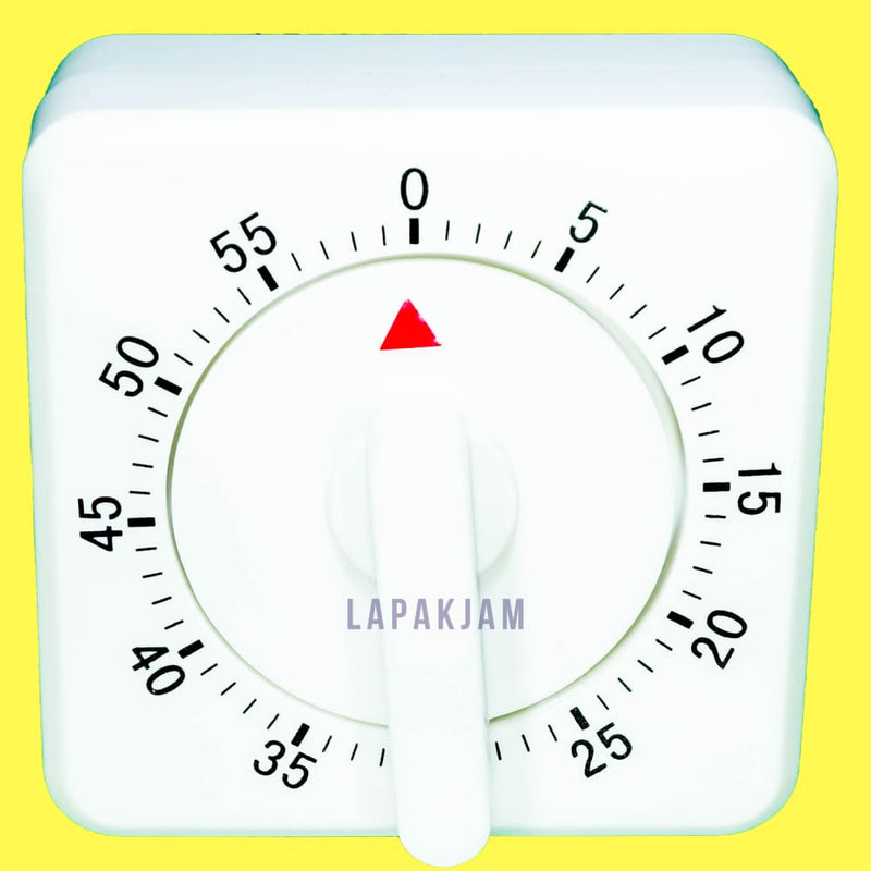 Timer Mechanical 60 Kotak Putih