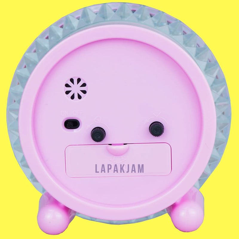 Jam Weker Analog Karakter Anak Esa Pink WEES91HKPIN