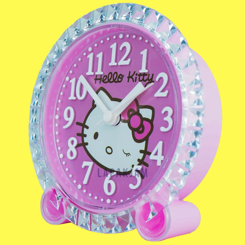 Jam Weker Analog Karakter Anak Esa Pink WEES91HKPIN