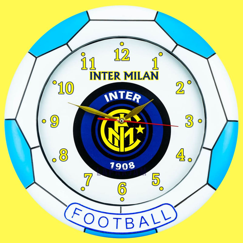 Jam Dinding Analog Bola Esa Inter milan JD0075ESA438IN